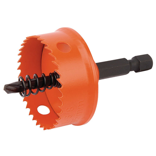 Draper Bi-Metal Hole Saw with Integrated Arbor, 35mm 34988 Draper - Dynamic Drive