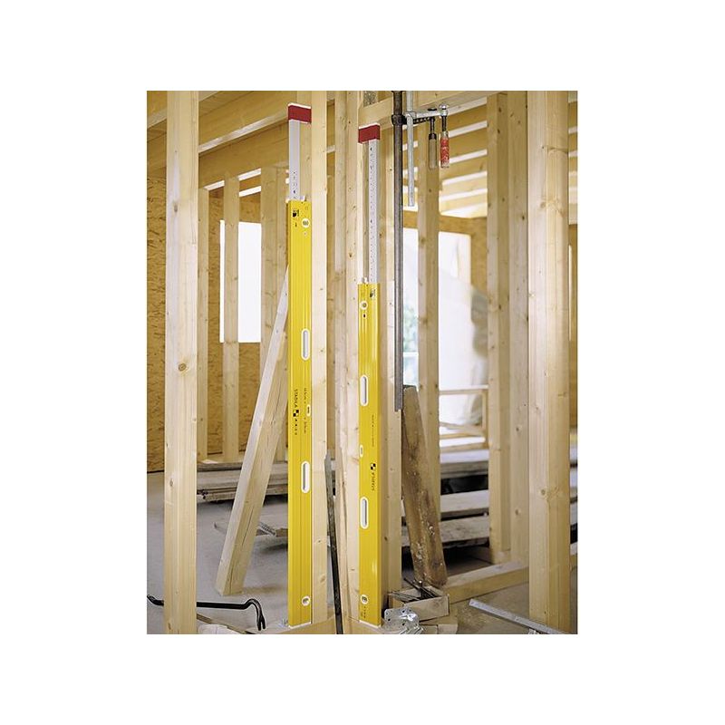 Stabila 106T-213 Extendable Spirit Level 3 Vial 213-376cm Stabila - Dynamic Drive