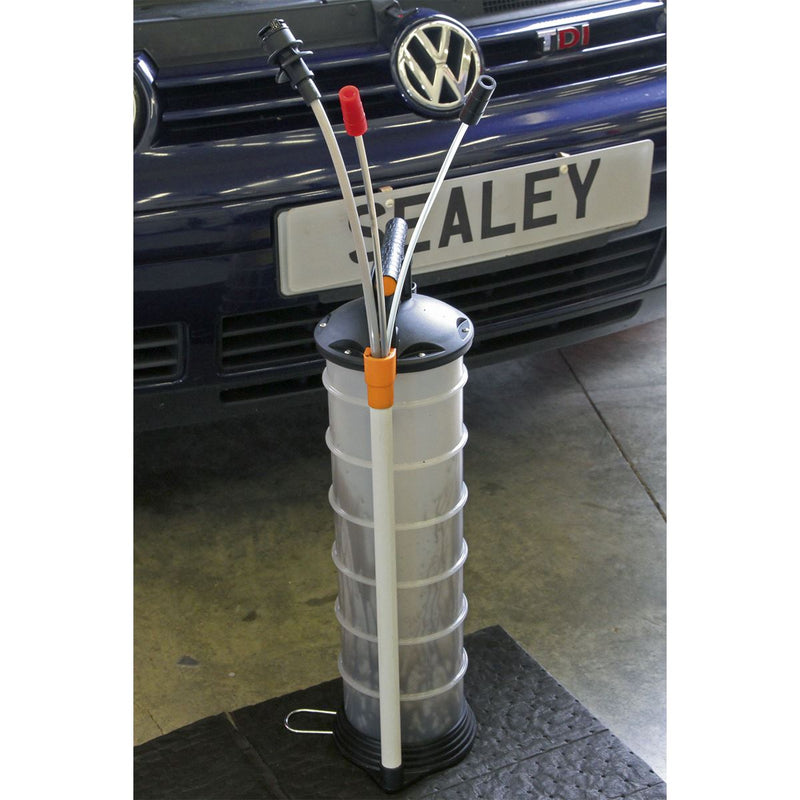 Sealey Vacuum Oil & Fluid Extractor Manual 6.5L Sealey  - Dynamic Drive