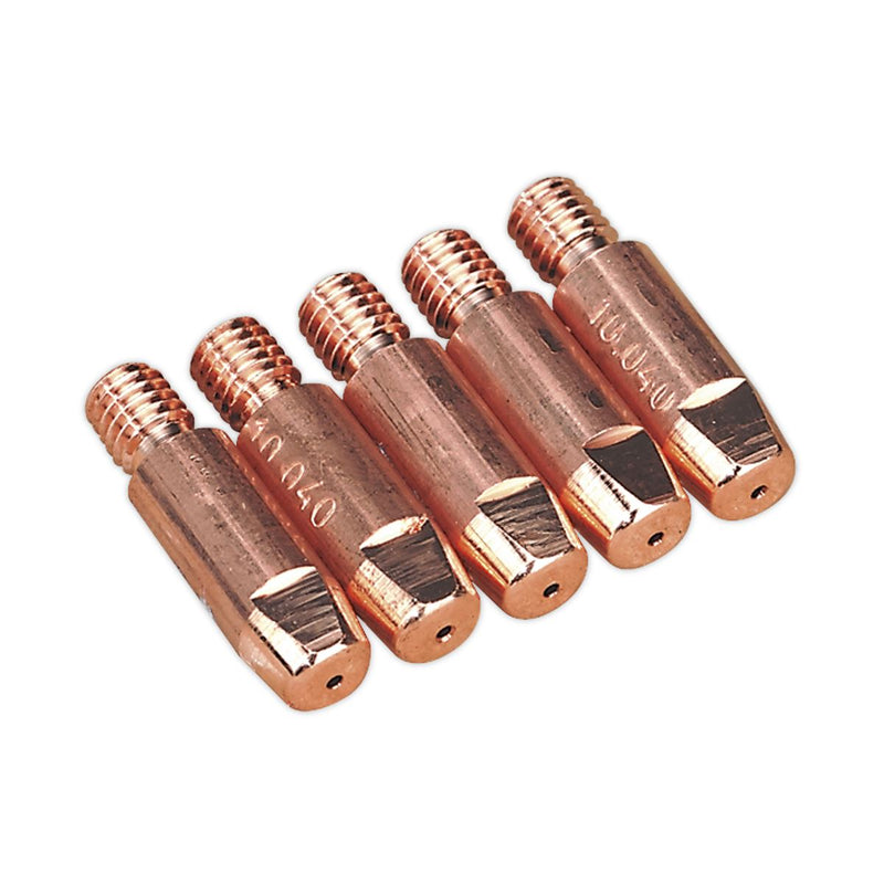 Sealey Contact Tip 1mm MB25/MB36 Pack of 5 TG100/2 Sealey - Dynamic Drive