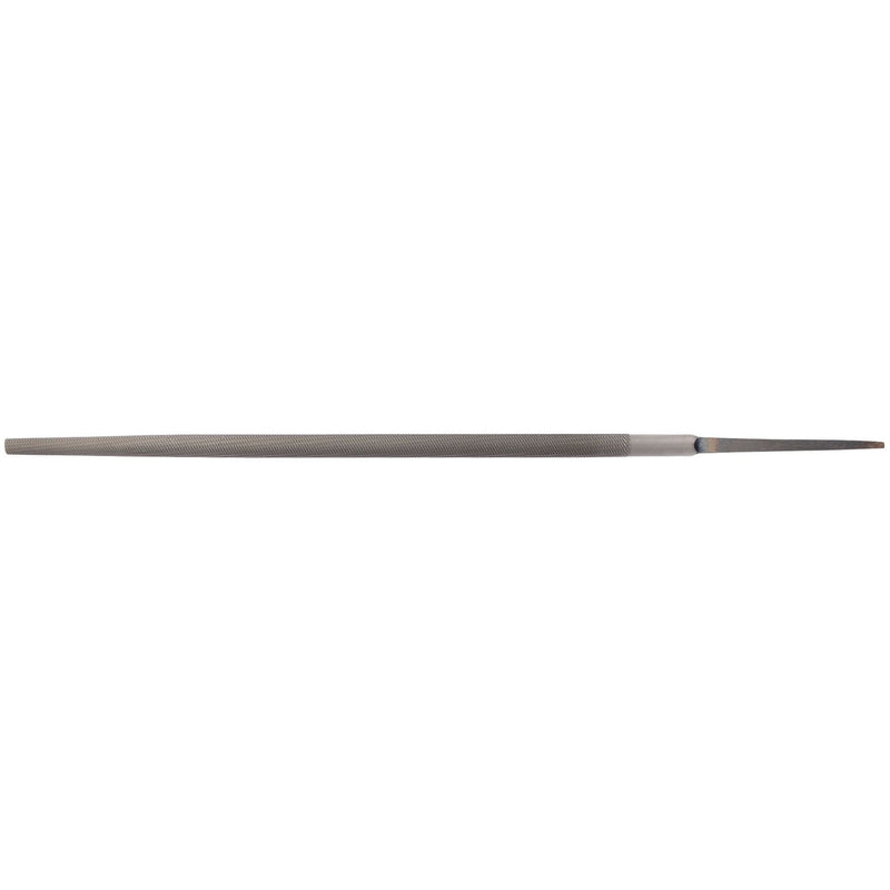 Draper Second Cut Round File, 12 x 200mm 60255 Draper - Dynamic Drive