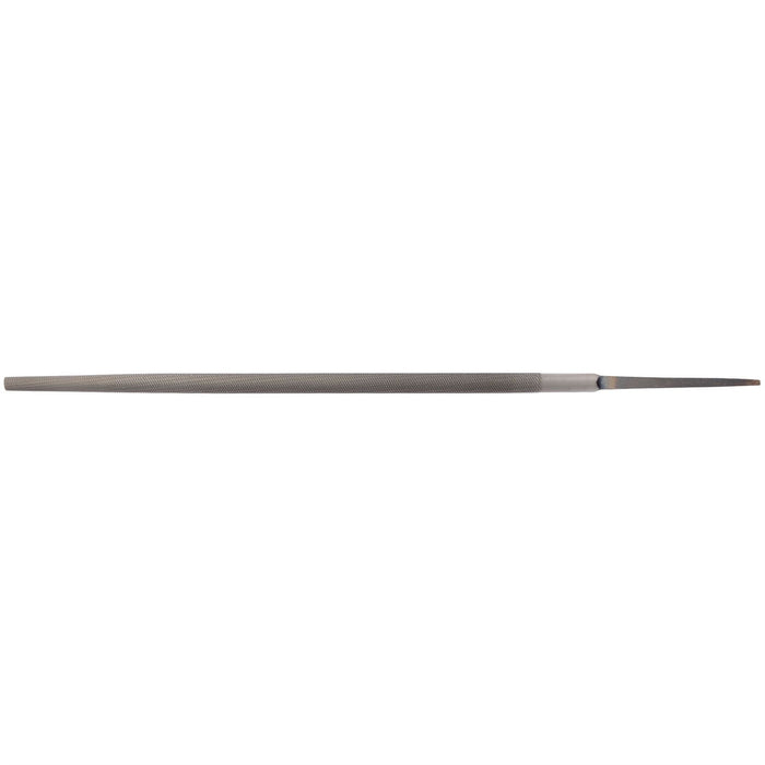 Draper Second Cut Round File, 12 x 200mm 60255 Draper - Dynamic Drive