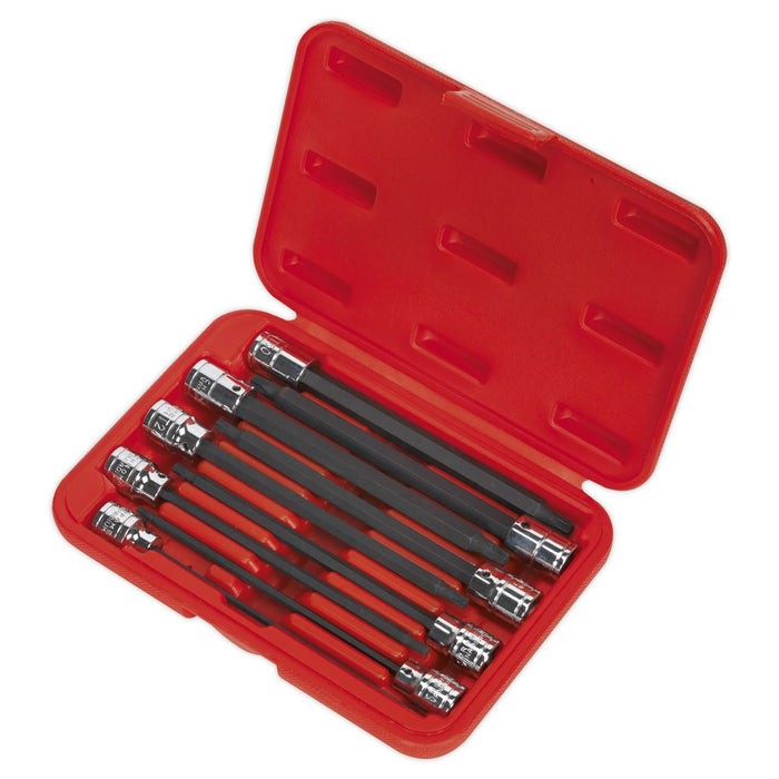 Sealey TRX-Star* Socket Bit Set 9pc 3/8"Sq Drive 150mm AK62261 Sealey - Dynamic Drive