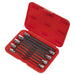 Sealey TRX-Star* Socket Bit Set 9pc 3/8"Sq Drive 150mm AK62261 Sealey - Dynamic Drive