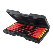Silverline Insulated Soft-Grip Screwdriver Set 11pce 11pce Silverline - Dynamic Drive