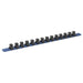 Sealey Socket Retaining Rail with 14 Clips Aluminium 1/2"Sq Drive SR1214 Sealey - Dynamic Drive