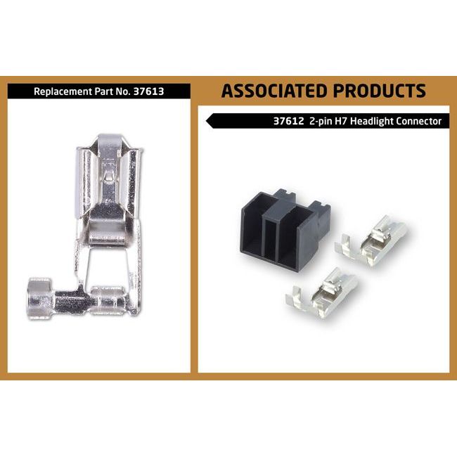 Connect Volvo Electrical Headlight H7 Bulb Connector 6pc 37612 Tool Connection - Dynamic Drive