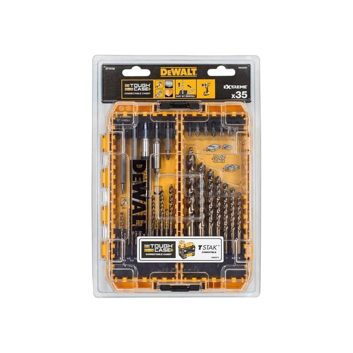 Dewalt Power Tools DT70756 Mixed Drill & Bit Set, 35 Piece DeWALT Power Tools - Dynamic Drive