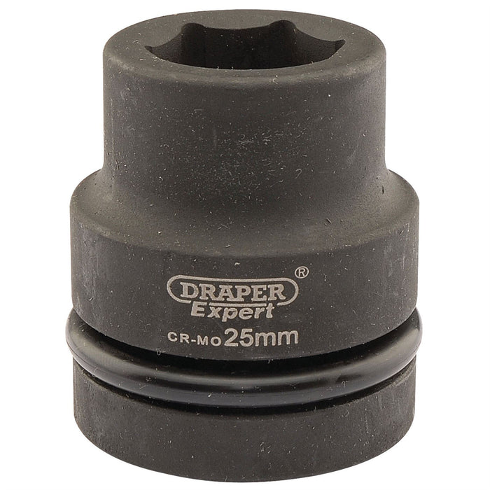 Draper Expert HI-TORQ 6 Point Impact Socket, 1" Sq. Dr., 25mm 05106 Draper - Dynamic Drive