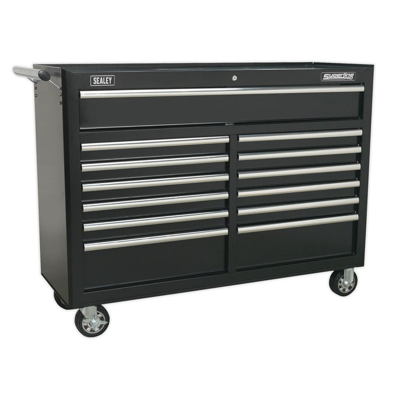 Sealey Tool Chest Combination 23 Drawer with Ball-Bearing Slides Black Sealey - Dynamic Drive