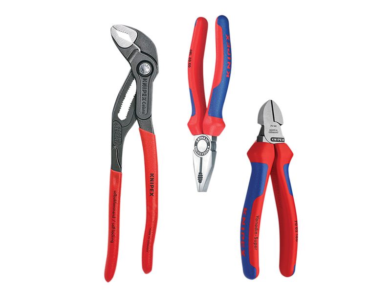 Knipex Bestseller Pliers Set, 3 Piece Knipex - Dynamic Drive