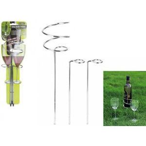 Bottle & 2 Wine Glass Holders 66000 UK Camping And Leisure - Dynamic Drive