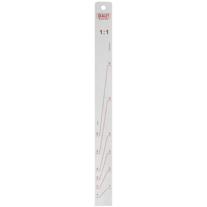Sealey Aluminium Paint Measuring Stick 1:1/3:1 PA07 Sealey - Dynamic Drive