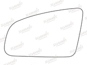 Summit Heated Base Plate With Standard Mirror Glass fits Audi A3/A4 A6 LHS Summit - Dynamic Drive