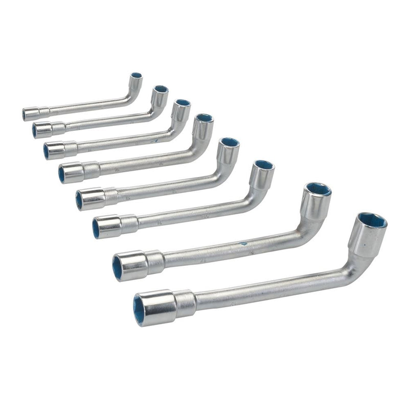 Silverline L-Shaped Socket Wrench Set 8pce 8 - 19mm 755060 Silverline  - Dynamic Drive