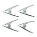 Silverline Stall Clips 4pk 50mm Jaw Silverline - Dynamic Drive