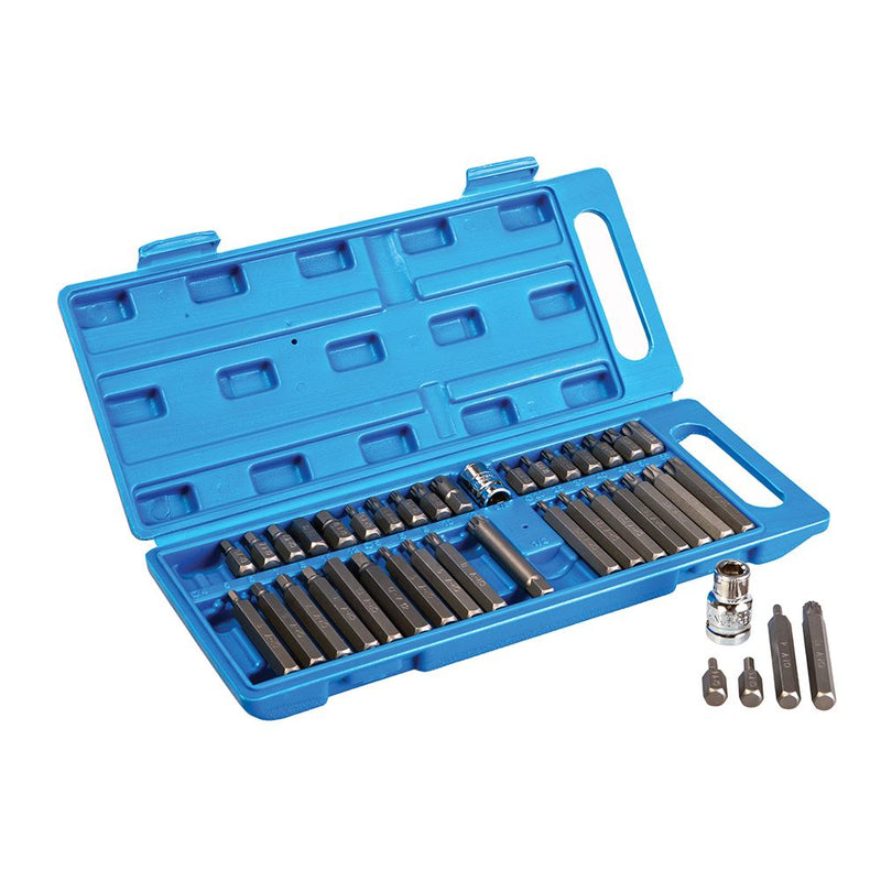 Silverline Hex, T20 - T55 & Spline Bit Set 40pce 40pce Silverline - Dynamic Drive