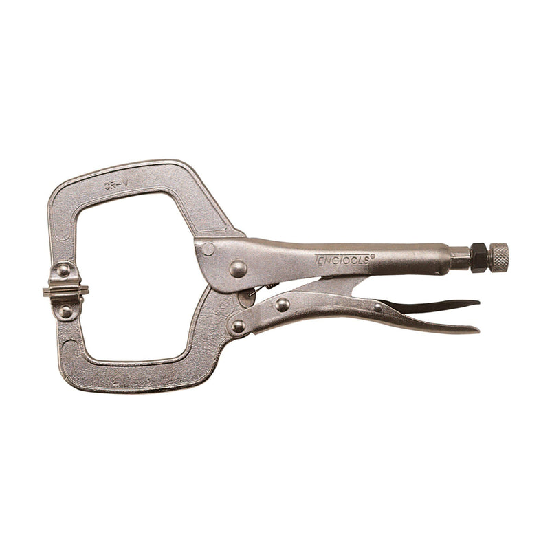 Teng Tools Swivel C Clamp Power Grip Plier 280mm Teng Tools - Dynamic Drive