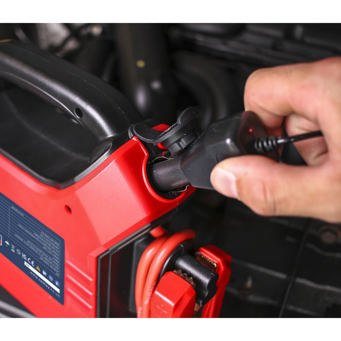 Sealey Jump Starter Power Pack LiFePo4 12/24V 1200/600 Peak Amps SL32S Sealey  - Dynamic Drive