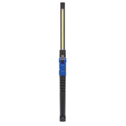 Sealey LED01G Rechargeable Slim Folding Pocket Light 2 COB + 1 SMD LED Blue Sealey  - Dynamic Drive