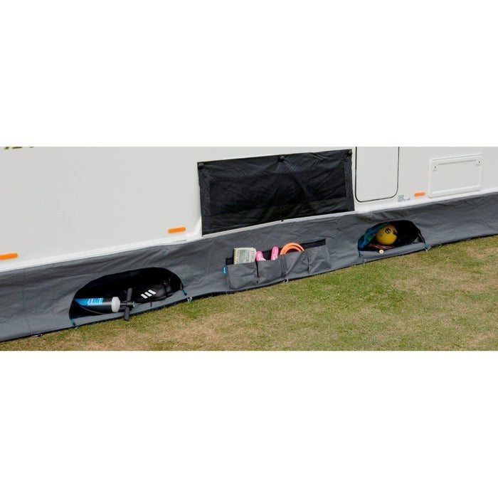 Dometic Pro Organiser Caravan Draught Skirt With Storage Pockets 6M & Motorhome Dometic - Dynamic Drive