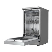 Baridi Slimline Freestanding Dishwasher 45cm Wide 10 Place Settings - Silver Baridi - Dynamic Drive