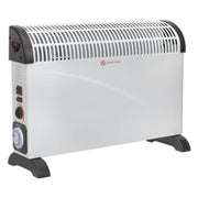 Sealey Convector Heater 2000W/230V with Turbo & Timer CD2005TT Sealey  - Dynamic Drive