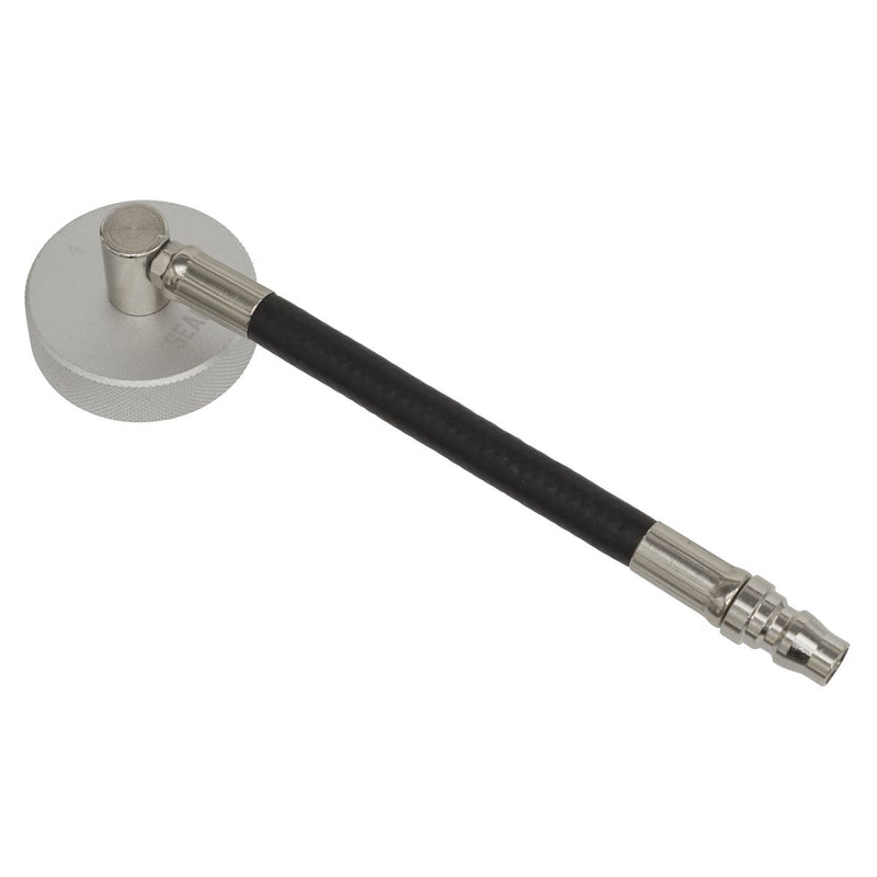 Sealey Brake Pressure Bleeder Cap 45mm & Connector With Hose 90 VS0204C4 Sealey - Dynamic Drive