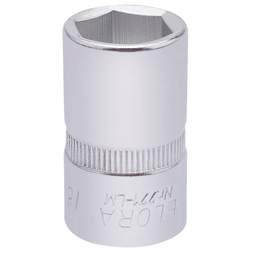 Draper Elora Hexagon Socket, 1/2" Sq. Dr., 16mm 15305 Draper - Dynamic Drive