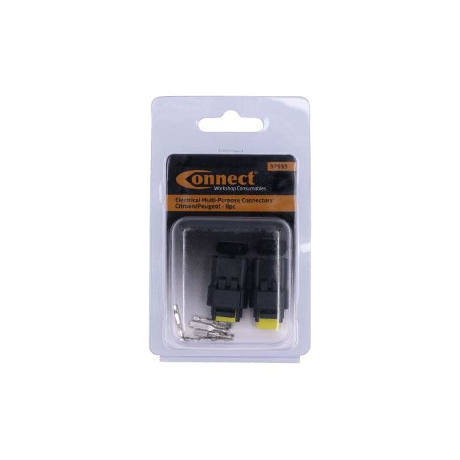 Connect for Peugeot Electrical Multipurpose 3 Pin Connector 8pc 37593 Tool Connection - Dynamic Drive