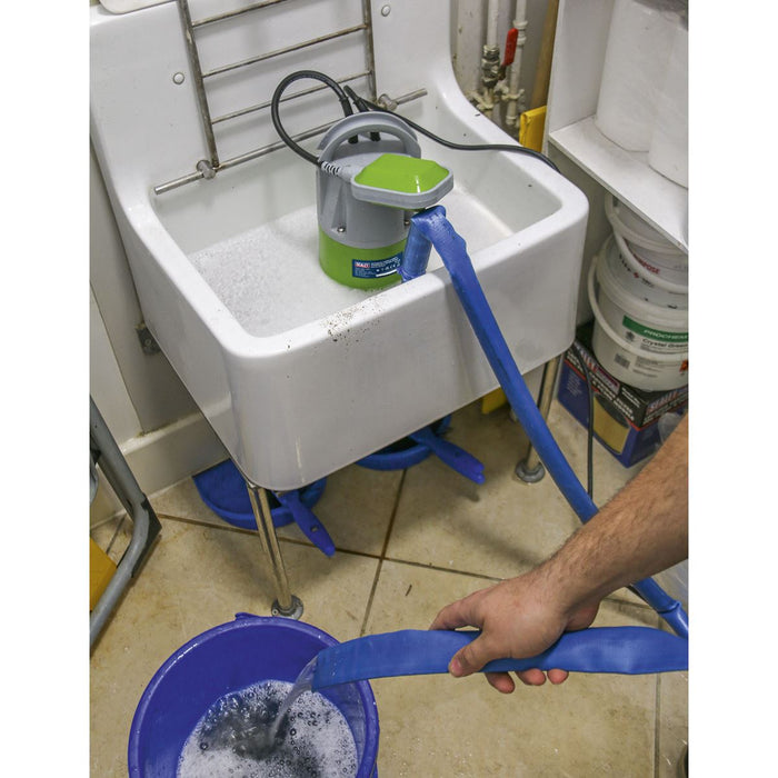 Sealey Submersible Clean & Dirty Water Pump Auto 217ltr/min 230V WPCD215 Sealey  - Dynamic Drive