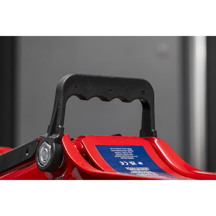 Sealey Low Profile Short Chassis Trolley Jack 2 Tonne 1050CXLE Sealey - Dynamic Drive