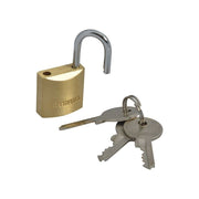 Faithfull Brass Padlock 20mm 3 Keys Faithfull - Dynamic Drive