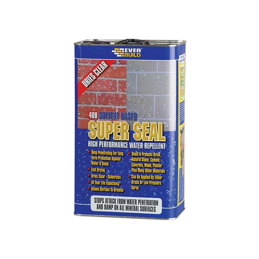 Everbuild Sika 408 Super Seal (Exterior Wall Seal) 5 Litre Everbuild Sika - Dynamic Drive