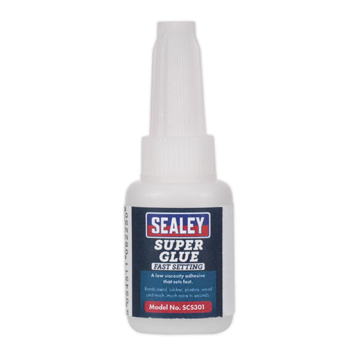 Sealey Super Glue Fast Setting 5g SCS301 Sealey - Dynamic Drive