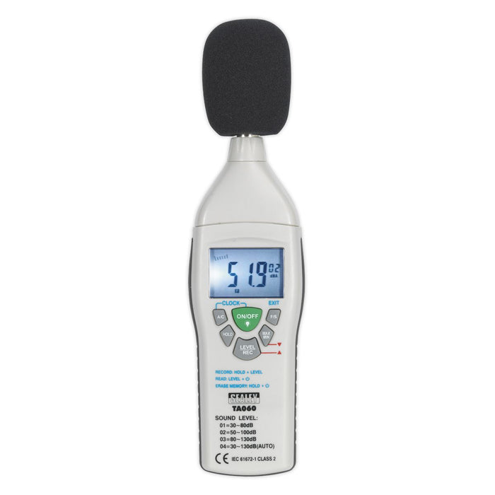 Sealey Sound Level Meter TA060 Sealey - Dynamic Drive