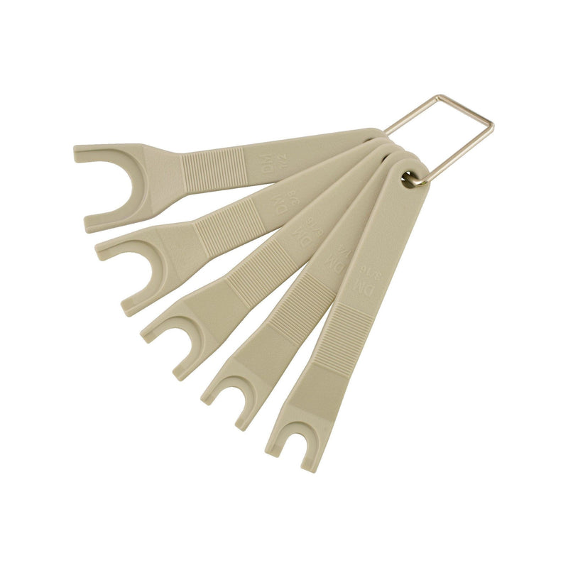 Connect Push-Fit Spanner Set, Imperial 5pc 31095 Tool Connection - Dynamic Drive