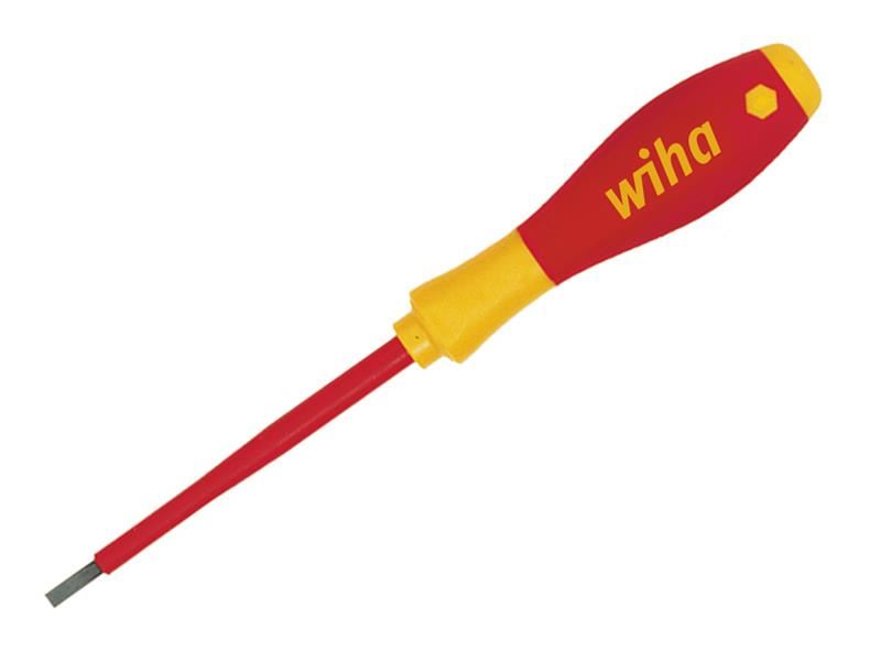 Wiha SoftFinish® electric slimFix Screwdriver Slotted 4.5 x 125mm Wiha - Dynamic Drive