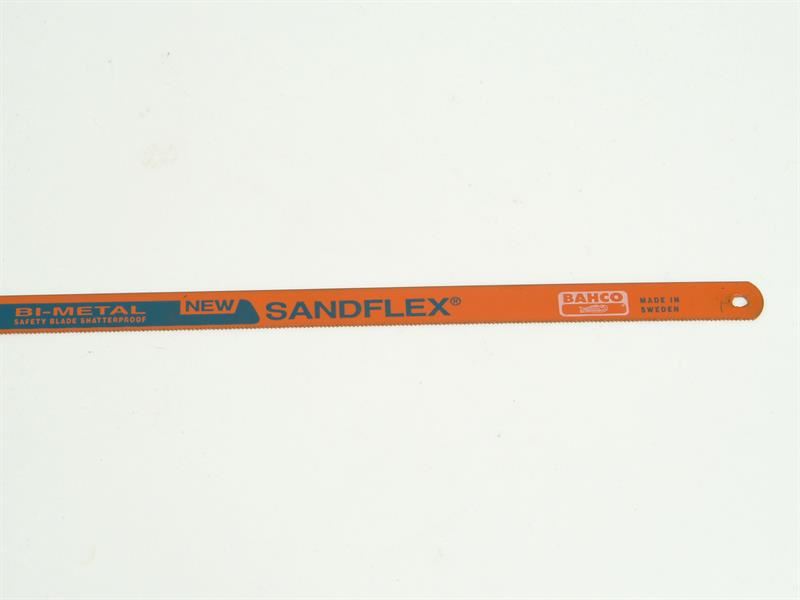 Bahco 3906 Sandflex® Hacksaw Blades 300mm (12in) x 24 TPI (Pack 100) Bahco - Dynamic Drive