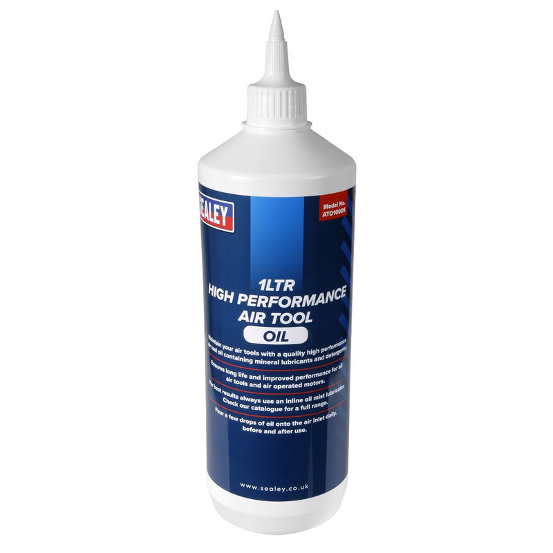 Sealey Air Tool Oil 1L ATO1000S Sealey - Dynamic Drive