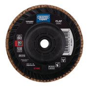 Draper Expert Ceramic Flap Disc, 115mm, M14, 60 Grit 87480 Draper - Dynamic Drive