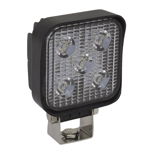 Sealey Mini Square Worklight with Mounting Bracket 15W LED LED2S Sealey  - Dynamic Drive