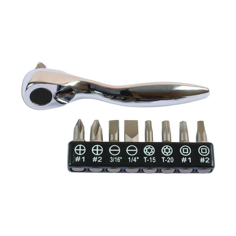 Laser Micro Bit Driver Set 10pc 6049 Laser - Dynamic Drive