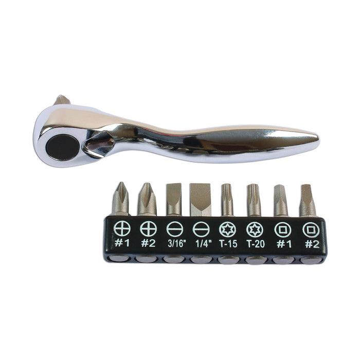 Laser Micro Bit Driver Set 10pc 6049 Laser - Dynamic Drive