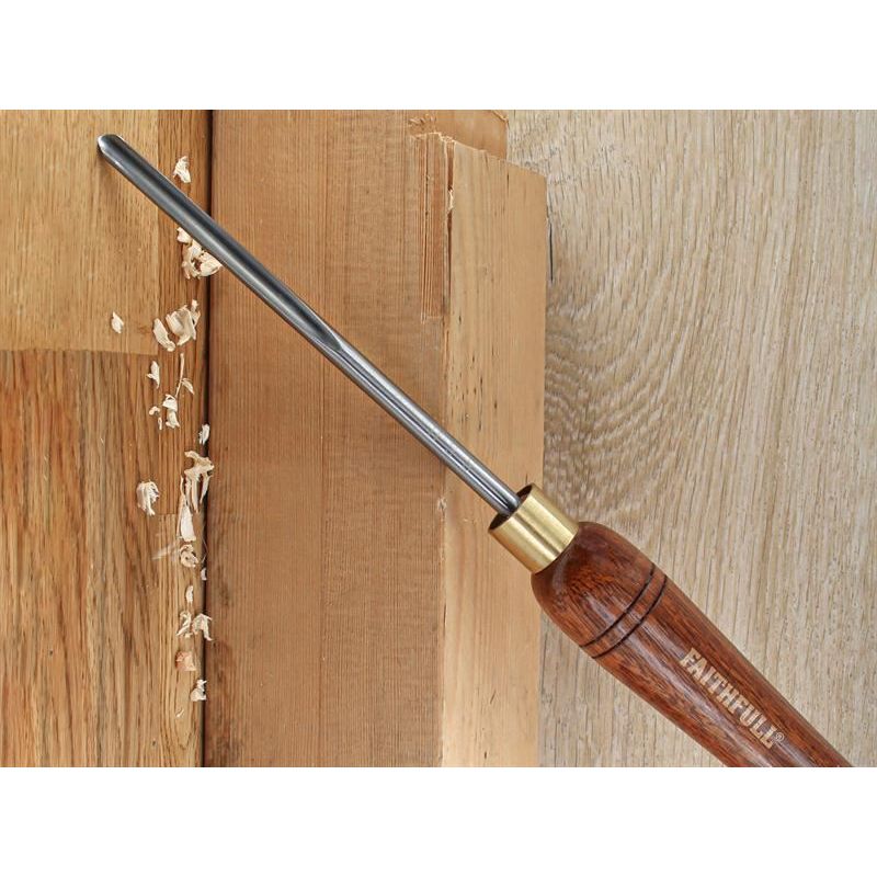 Faithfull HSS Turning Chisel 8mm Spindle Gouge Faithfull - Dynamic Drive