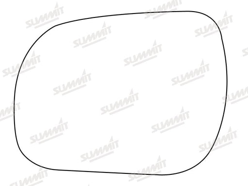 Summit Stick-On Standard Mirror Glass fits Toyota Rav 4 06 on LHS Summit - Dynamic Drive