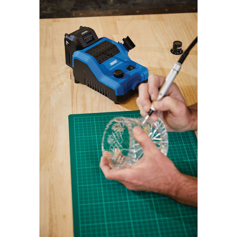 Draper D20 20V Engraver/Grinder (Sold Bare) 60508 Draper - Dynamic Drive