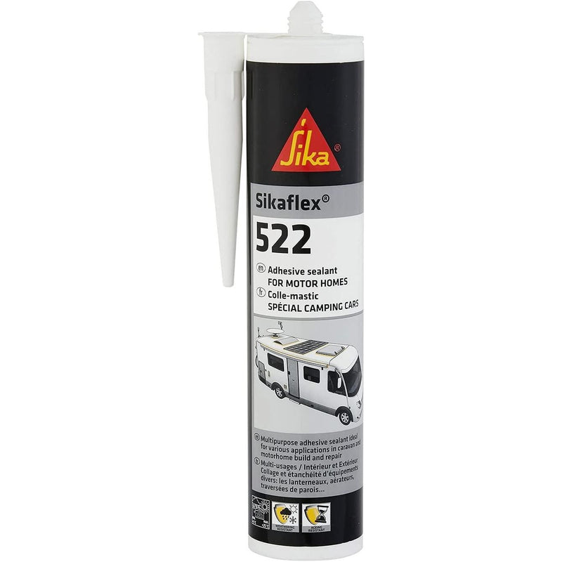 2x Sika Sikaflex 522 512 Caravan Sealer Sealant WHITE Bonding 310ml Motorhome Sika  - Dynamic Drive