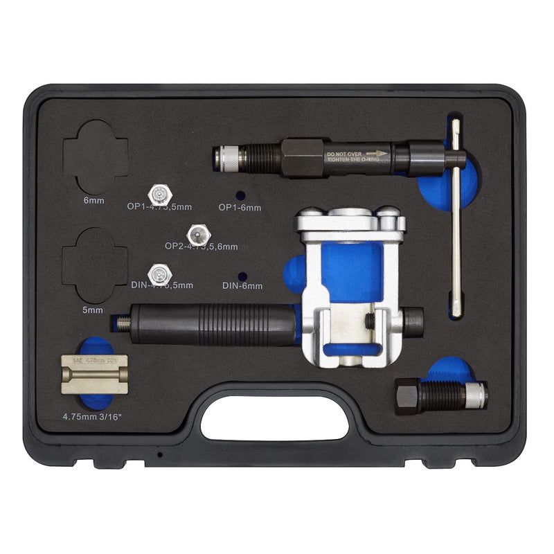 Sealey On-Vehicle Hydraulic Brake Pipe Flaring Tool Kit PFT10 Sealey - Dynamic Drive