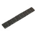 Sealey Wheel Weight 5 & 10g Adhesive Zinc Plated Steel Black Strip of 8 (4 x Eac Sealey - Dynamic Drive